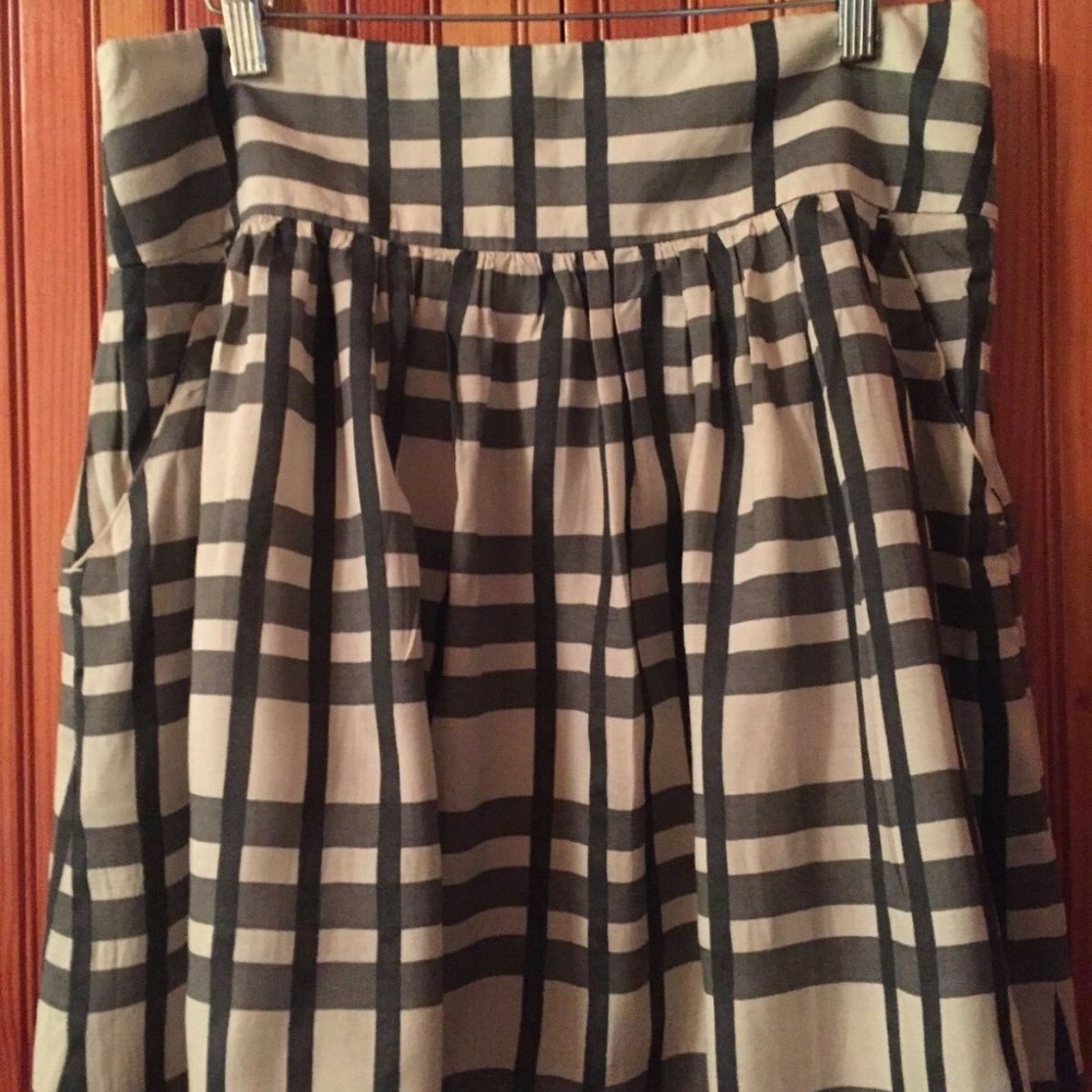 Kookai Plaid Short Skirt  Size 40 / M